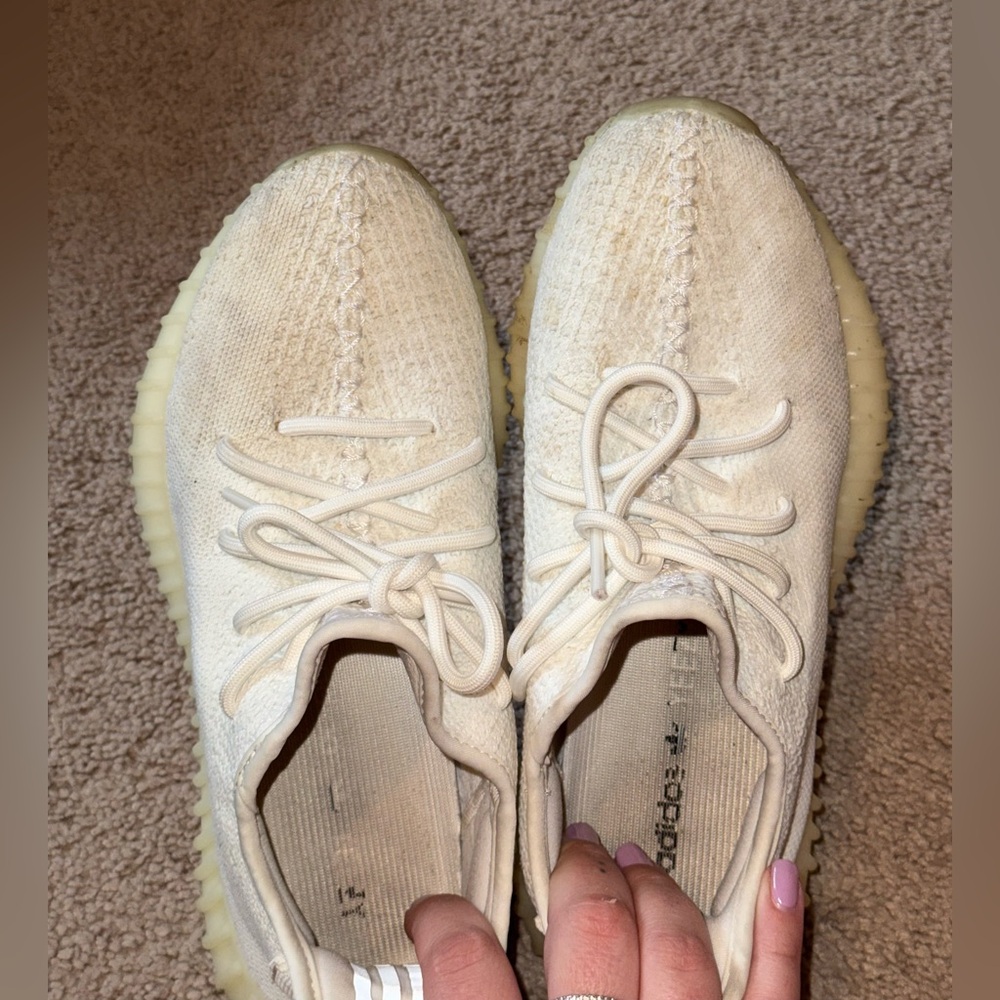 Adidas Yeezy Boost 350 V2 in White and Cream